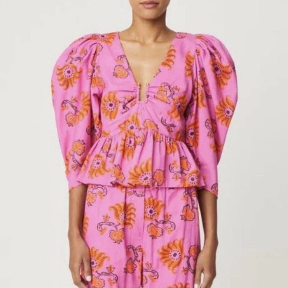 Rhode Alma Top- Mulberry